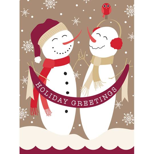 JAM Paper 6.25" x 4.625" Decadent Assortment Christmas Cards Set, 25ct.